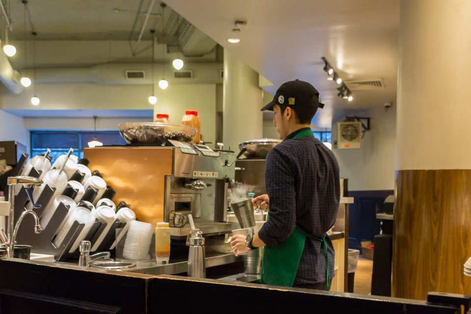 星巴克店員